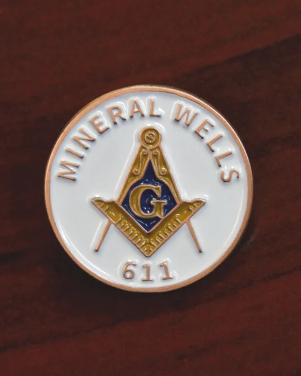 A complete custom pin.