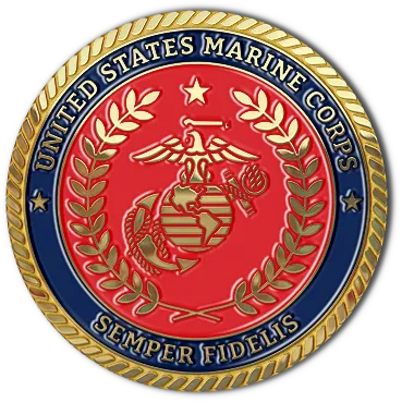 Marine challenge coin
