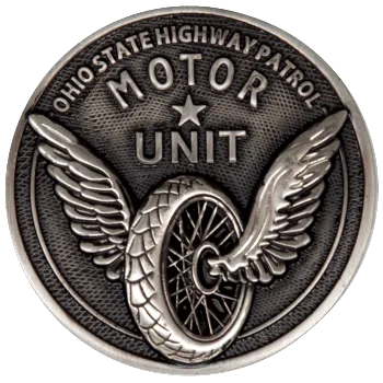 Challenge coin with no color